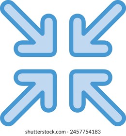 Arrow icon symbol vector image with color for element design