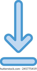 Símbolo de flecha Imagen de Vector con color para el diseño de elementos