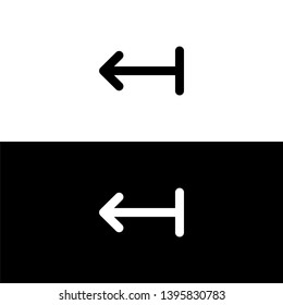 Arrow icon symbol vector, Arrow icon sign