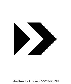 Arrow icon symbol vector. Arrow icon sign