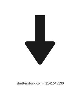 Arrow icon. Arrow symbol. Arrow icon for your web design.