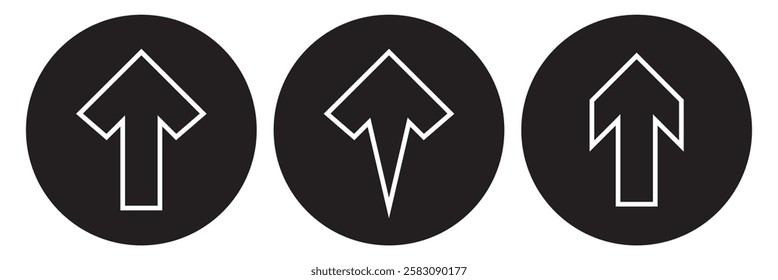 Up Arrow icon. Arrow symbol. Arrow icon for your web design.