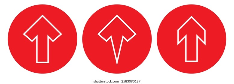 Up Arrow icon. Arrow symbol. Arrow icon for your web design.