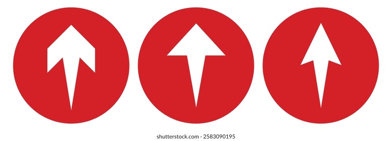 Up Arrow icon. Arrow symbol. Arrow icon for your web design.