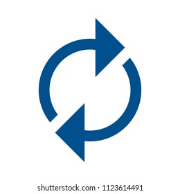 Arrow Icon Synchronize Symbol.

