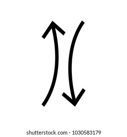Arrow icon template