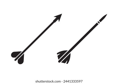 Arrow icon, template for graphic and web design. vector illustration