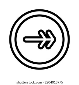 Arrow icon that is suitable for any modern business