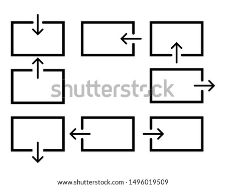 Arrow icon and this box for directions information.