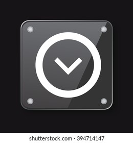 arrow Icon / transparent material design / Icon
