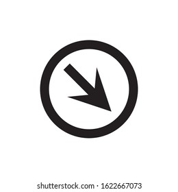 Arrow Icon In Trendy  Design Vector Eps 10