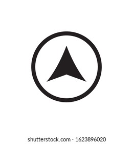 Up Arrow Icon In Trendy  Design Vector Eps 10
