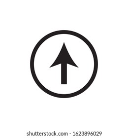 Up Arrow Icon In Trendy  Design Vector Eps 10