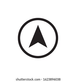 Up Arrow Icon In Trendy  Design Vector Eps 10
