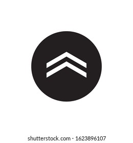 Up Arrow Icon In Trendy  Design Vector Eps 10