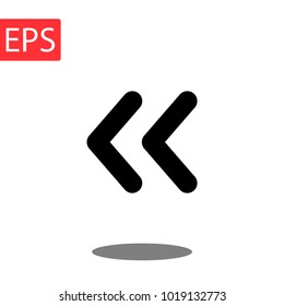Arrow icon in trendy flat style isolated on background. Arrow icon page symbol for your web site design Arrow icon logo, app, Arrow icon Vector illustration,