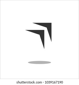 Arrow Icon in trendy flat style isolated on white background. Arrow symbol for your web site design, logo, app, UI. Vector illustration, EPS10.