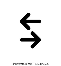 arrow icon in trendy flat style isolated . arrow symbol for your web site design,logo,app,UI.vector illustration, EPS10