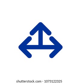 arrow icon in trendy flat style isolated . arrow symbol for your web site design,logo,app,UI.vector illustration, EPS10