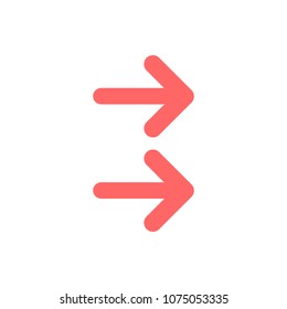 arrow icon in trendy flat style isolated on white background. arrow symbol for your web site design,logo,app,UI.vector illustration, EPS10