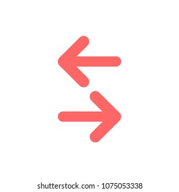 arrow icon in trendy flat style isolated on white background. arrow symbol for your web site design,logo,app,UI.vector illustration, EPS10