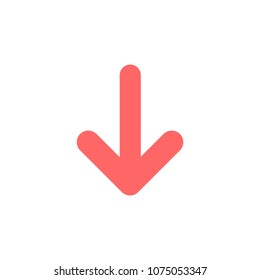 arrow icon in trendy flat style isolated on white background. arrow symbol for your web site design,logo,app,UI.vector illustration, EPS10