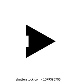 arrow icon in trendy flat style isolated on white background. arrow symbol for your web site design,logo,app,UI.vector illustration, EPS10