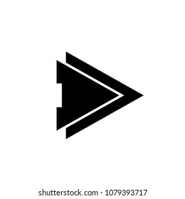arrow icon in trendy flat style isolated on white background. arrow symbol for your web site design,logo,app,UI.vector illustration, EPS10