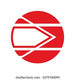 Arrow Icon in trendy flat style. Arrow symbol for your web site design, logo, app, UI. Vector illustration.