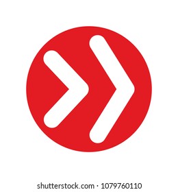 Arrow Icon in trendy flat style. Arrow symbol for your web site design, logo, app, UI. Vector illustration.
