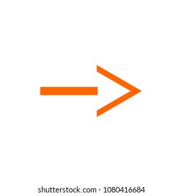 arrow icon in trendy flat style isolated on white background. arrow symbol for your web site design,logo,app,UI.vector illustration, EPS10