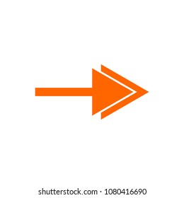 arrow icon in trendy flat style isolated on white background. arrow symbol for your web site design,logo,app,UI.vector illustration, EPS10