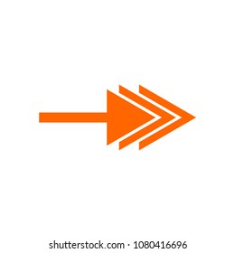 arrow icon in trendy flat style isolated on white background. arrow symbol for your web site design,logo,app,UI.vector illustration, EPS10