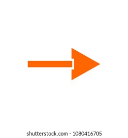 arrow icon in trendy flat style isolated on white background. arrow symbol for your web site design,logo,app,UI.vector illustration, EPS10