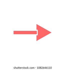 arrow icon in trendy flat style isolated on white background. arrow symbol for your web site design,logo,app,UI.vector illustration, EPS10