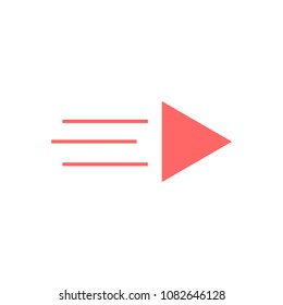 arrow icon in trendy flat style isolated on white background. arrow symbol for your web site design,logo,app,UI.vector illustration, EPS10