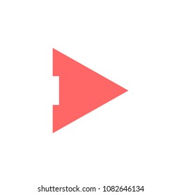 arrow icon in trendy flat style isolated on white background. arrow symbol for your web site design,logo,app,UI.vector illustration, EPS10