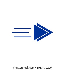 arrow icon in trendy flat style isolated on white background. arrow symbol for your web site design,logo,app,UI.vector illustration, EPS10