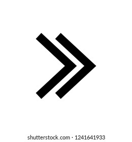 Arrow Icon in trendy flat style isolated on grey background. Arrow symbol for your web site design, logo, app, UI. Vector illustration,