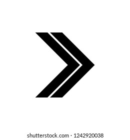 Arrow Icon in trendy flat style isolated on white background. Arrow symbol for your web site design, logo, app, UI. Vector illustration, EPS10. Vector icon
