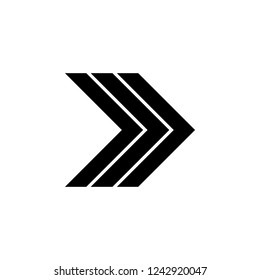 Arrow Icon in trendy flat style isolated on white background. Arrow symbol for your web site design, logo, app, UI. Vector illustration, EPS10. Vector icon