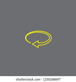 Arrow Icon in trendy flat style isolated on grey background. Arrow symbol for your web site design, logo, app, UI. Vector illustration, EPS10.