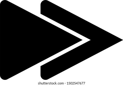 Arrow icon in trendy flat style isolated on background. Arrow icon page symbol for your web site design Arrow icon logo, app, UI. Arrow icon Vector illustration