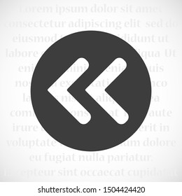 Arrow Icon in trendy flat style Vector illustration, EPS10.