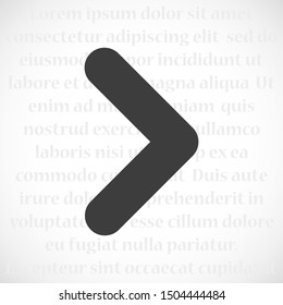 Arrow Icon in trendy flat style 