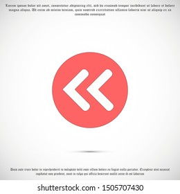Arrow Icon in trendy flat style isolated on grey background. Arrow symbol for your web site design, logo, app, UI. Vector illustration, EPS10.