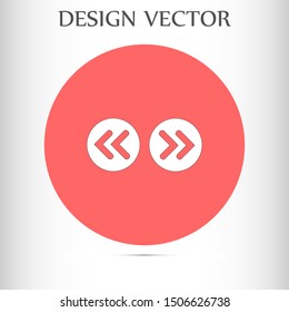 Arrow Icon in trendy flat style isolated on grey background. Arrow symbol for your web site design, logo, app, UI. Vector illustration, EPS10.