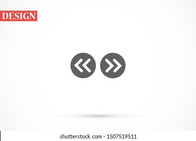 Arrow Icon in trendy flat style isolated on grey background. Arrow symbol for your web site design, logo, app, UI. Vector illustration, EPS10.