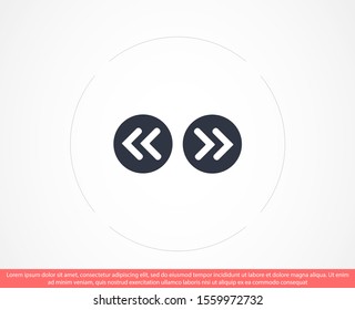 Arrow Icon in trendy flat style isolated on grey background. Arrow symbol for your web site design, logo, app, UI. Vector illustration, EPS10.