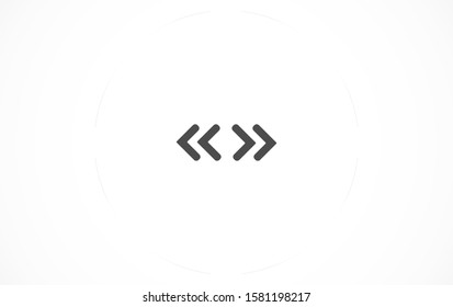 Arrow Icon in trendy flat style isolated on grey background. Arrow symbol for your web site design, logo, app, UI. Vector illustration, EPS10.